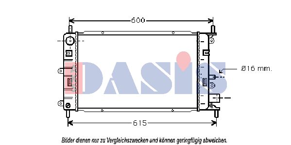 AKS DASIS Radiators, Motora dzesēšanas sistēma 090610N